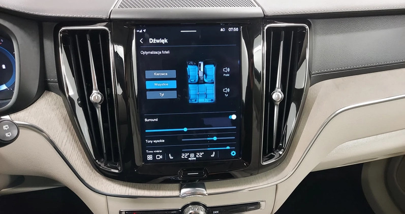 Volvo XC 60 cena 177900 przebieg: 84252, rok produkcji 2022 z Dąbrowa Górnicza małe 466